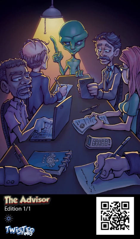 The Advisor — Twisted Times card